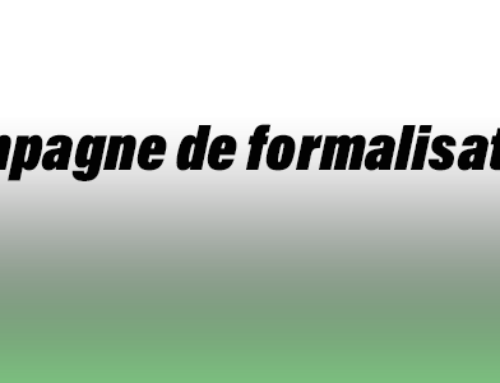 Campagne de formalisation